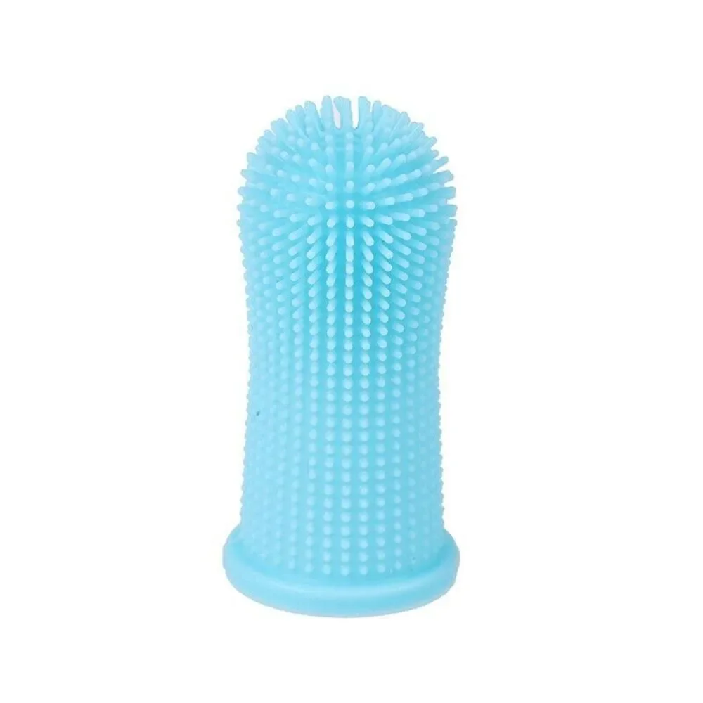 Dog Cat Soft Pet Finger Toothbrush 360 Degrees - LOT OF 2 - USA SHIPPING